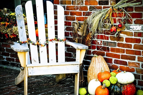 fall patio photo