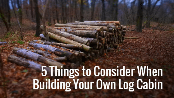 build your own log cabin