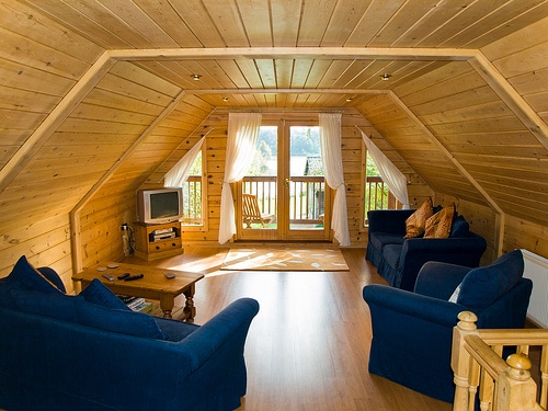 Maple Lodge by wwarby log cabin interior photo
