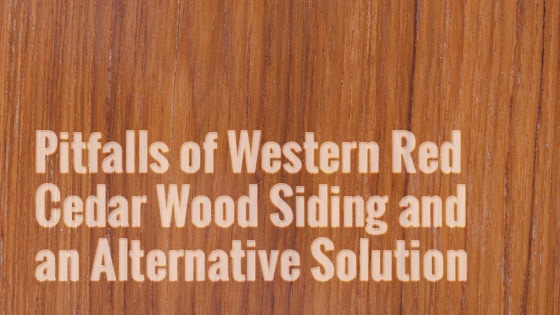 problems with cedar siding