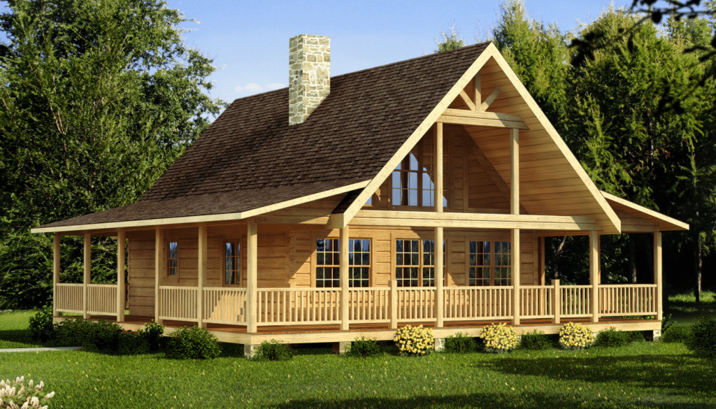 Log Home Design Ideas 28