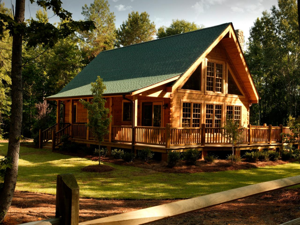 Log Home Design Ideas 26
