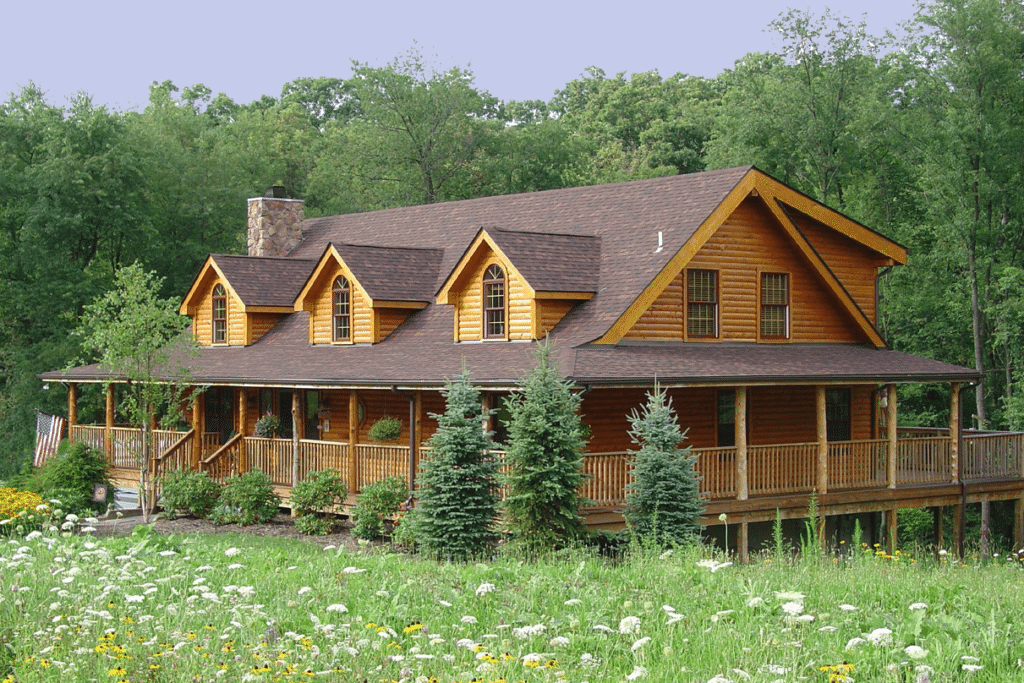 Log Home Design Ideas 25