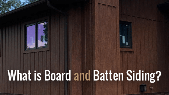 Board and Batten Siding Header