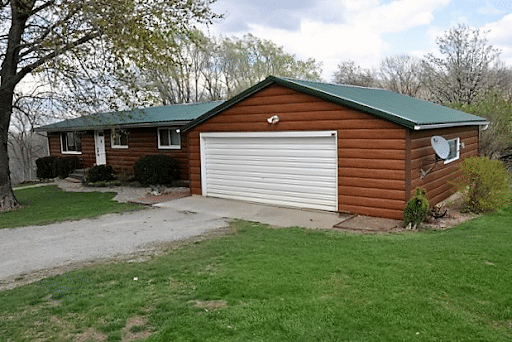 Log Cabin Siding Before and After 2