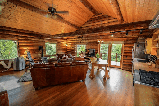 Log Cabin Flooring 1