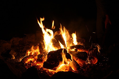 Fire pit firegraphs by Dr Stephen Dann firepit photo