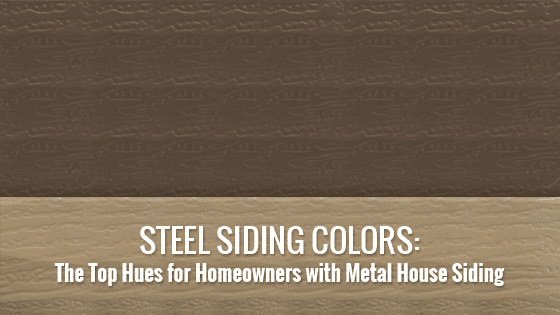 Steel Siding Colors