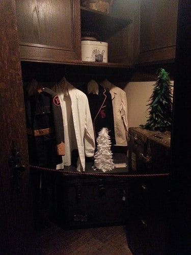Red Bedroom closet - Stan Hywet - 2014-11-25 by Tim Evanson rustic closet photo
