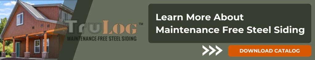Download TruLog's free steel siding catalog