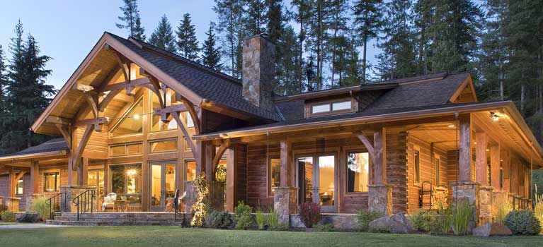 Precision Craft Custom Log Homes & Timber Homes