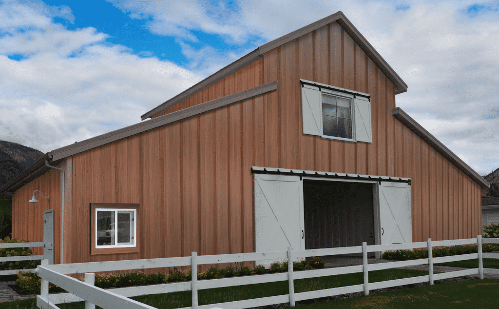 Build the Perfect Horse Barn with TruLog