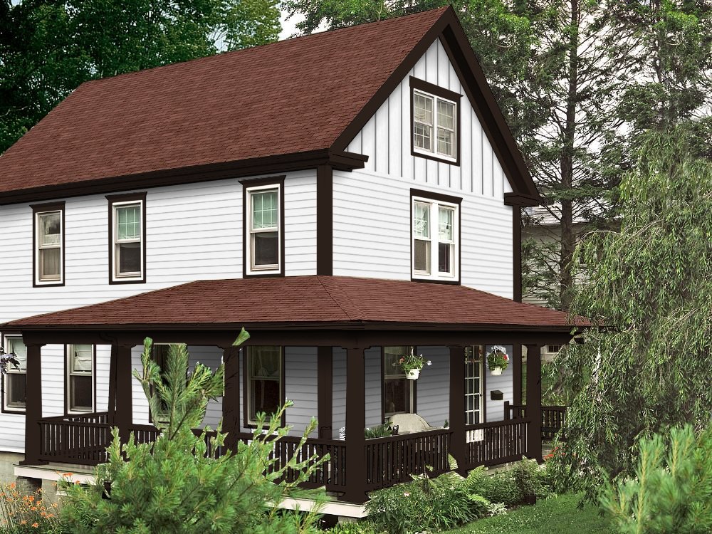 Metal Siding Farmhouse Style