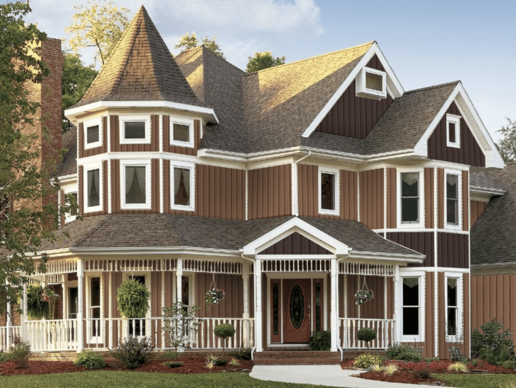 5. Sweeping Front Porches and Dramatic Entryways