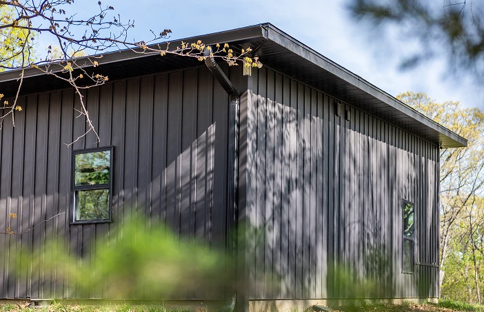 TruLog® Steel Board & Batten Siding Sample