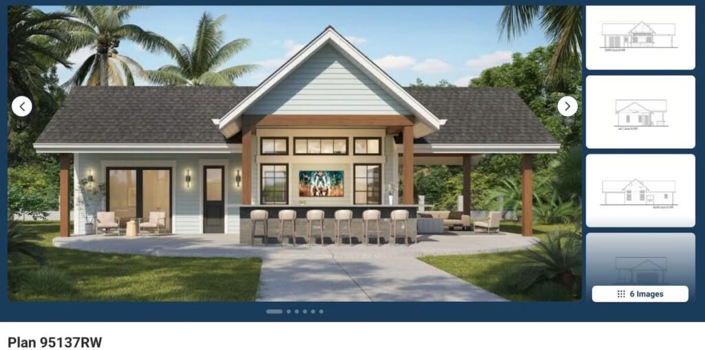 Plan 95137RW by Architectural Designs