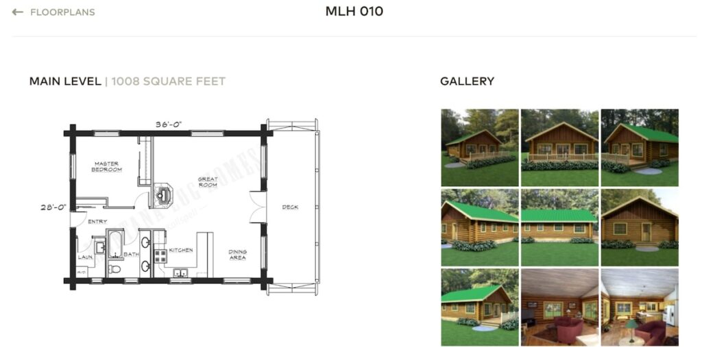 MLH 010 by Montana Log Homes